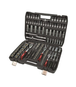 COFFRET CLIQUET 1/4 3/8 1/2 171 PIECES