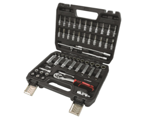 COFFRET CLIQUET 1/4 56PIECES