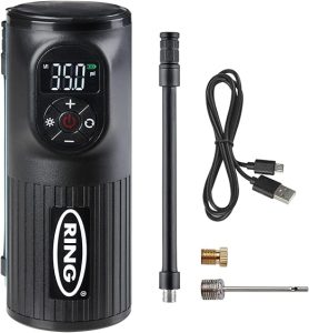 COMPRESSEUR RECHARGEABLE POUR VÉLO, AUTO ET MOTO