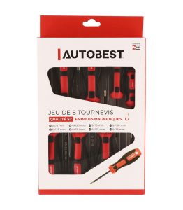 LOT DE 8 TOURNEVIS AUTOBEST